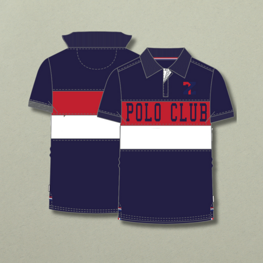 Classic Polo Club - Navy Stripe