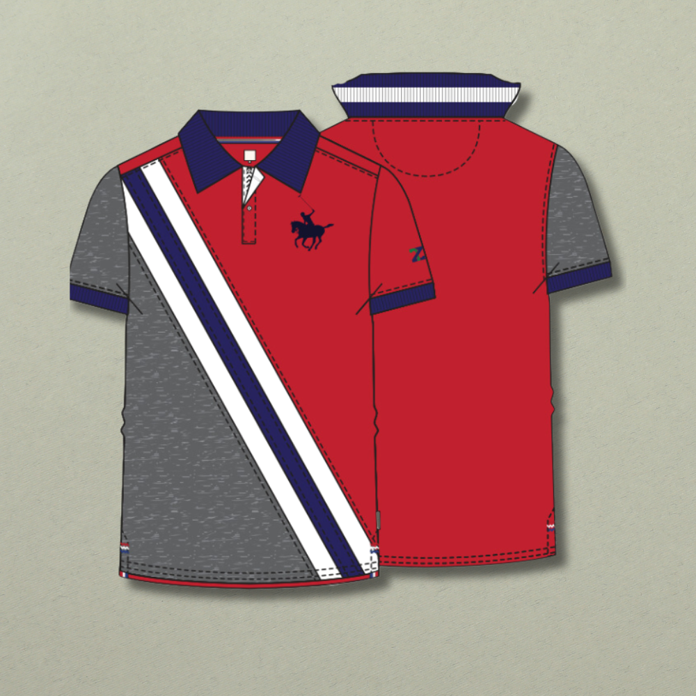 Heritage Racer Polo - Legacy Red